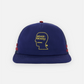 BRAIN DEAD LOGOHEAD 5 PANEL TRUCKER CAP (NAVY)