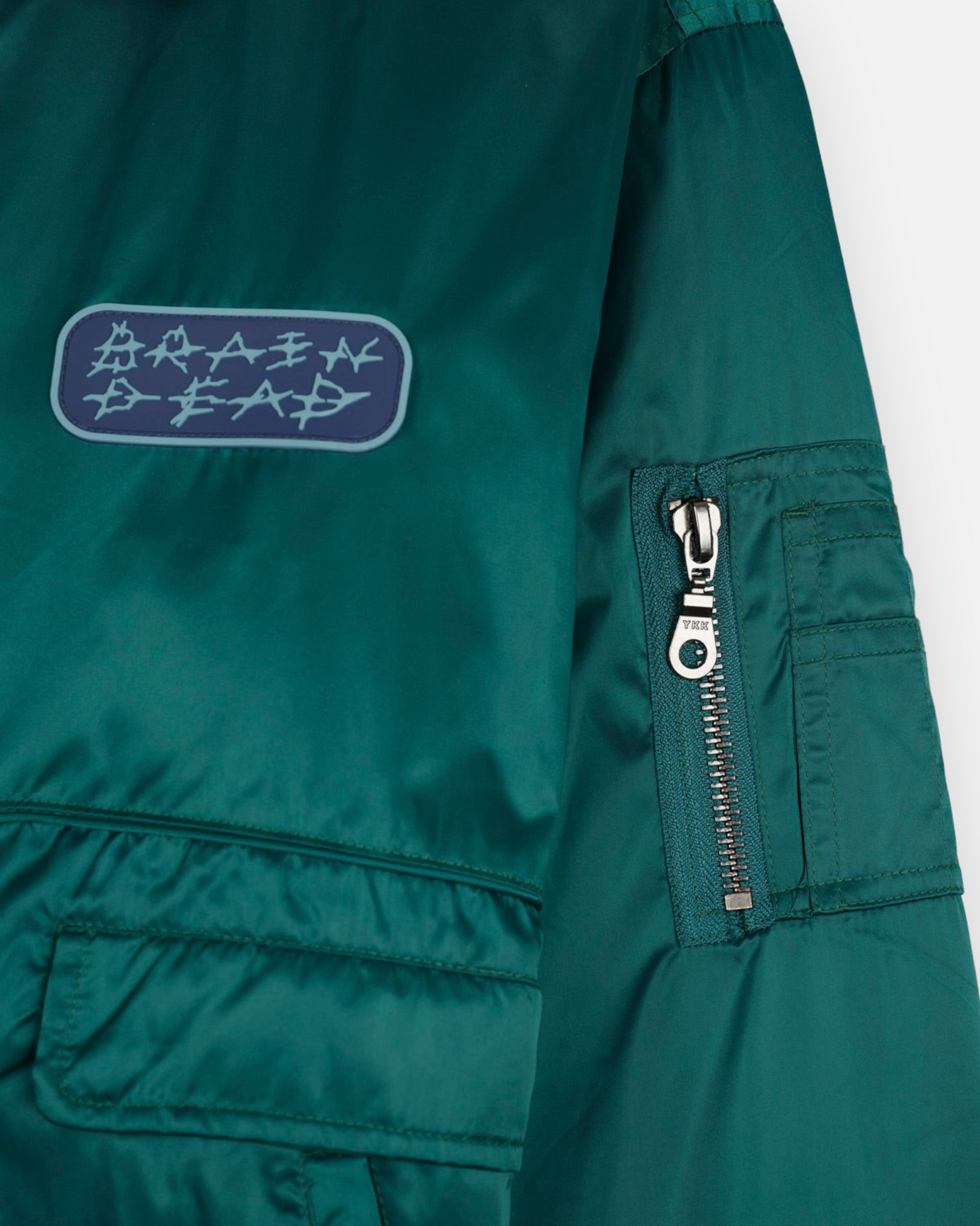 BRAIN DEAD BD BOMBER JACKET (MALLARD)
