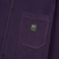 BRAIN DEAD POLAR FLEECE CLIMBER SHIRT (PURPLE)