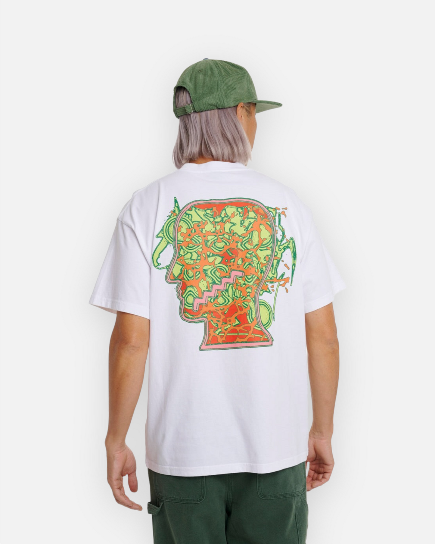 BRAIN DEAD PSYCHOSIS T-SHIRT (WHITE)