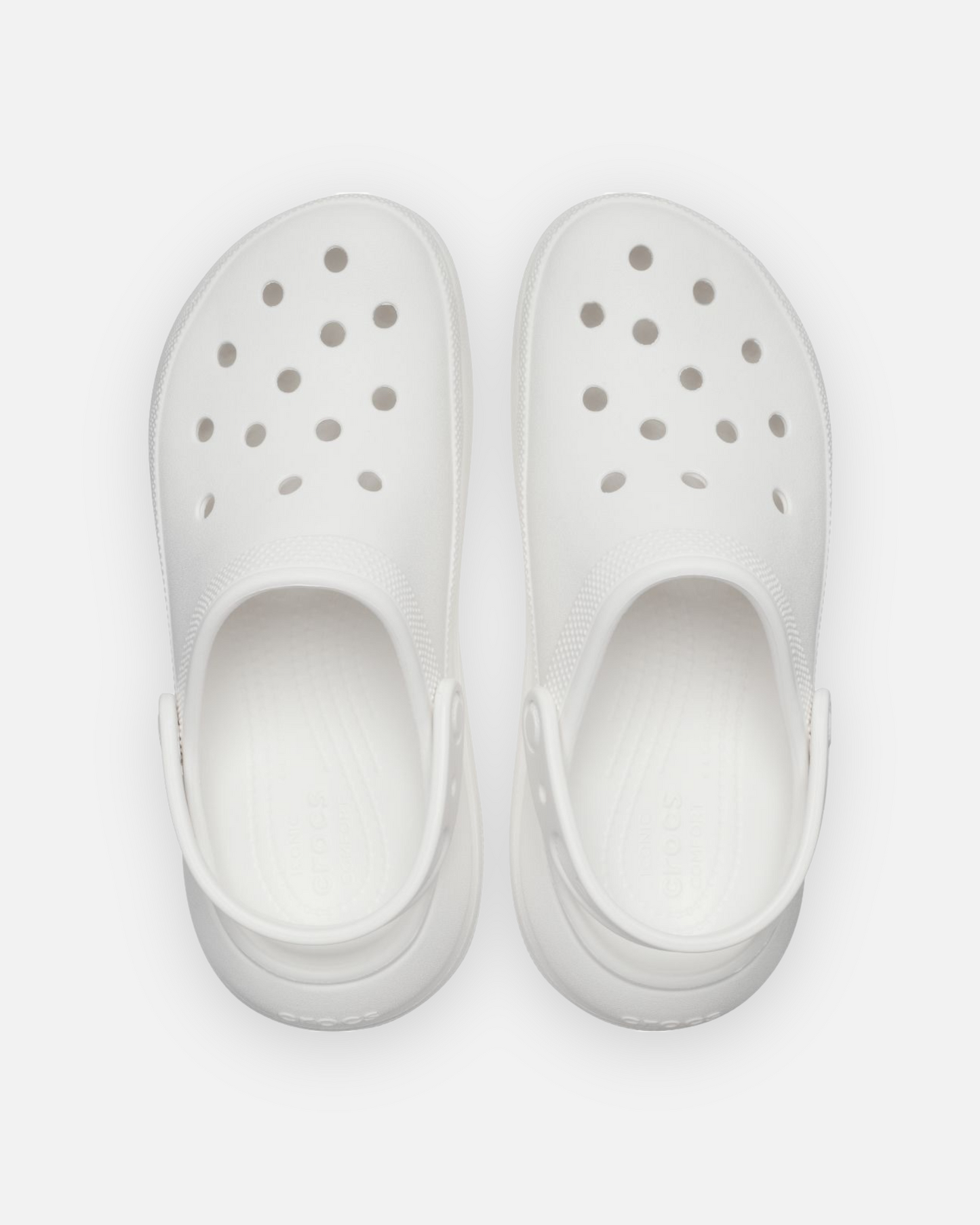 CROCS CLASSIC CRUSH CLOG (WHITE)