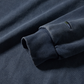 NAUTICA KNIT ACTIVE HEAVY WEIGHT SWEAT GARMENT DYED ARCHLOGO CREW (NAVY, 4NV)