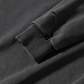 NAUTICA KNIT ACTIVE HEAVY WEIGHT SWEAT GARMENT DYED ARCHLOGO CREW (CHARCOAL, 01C)