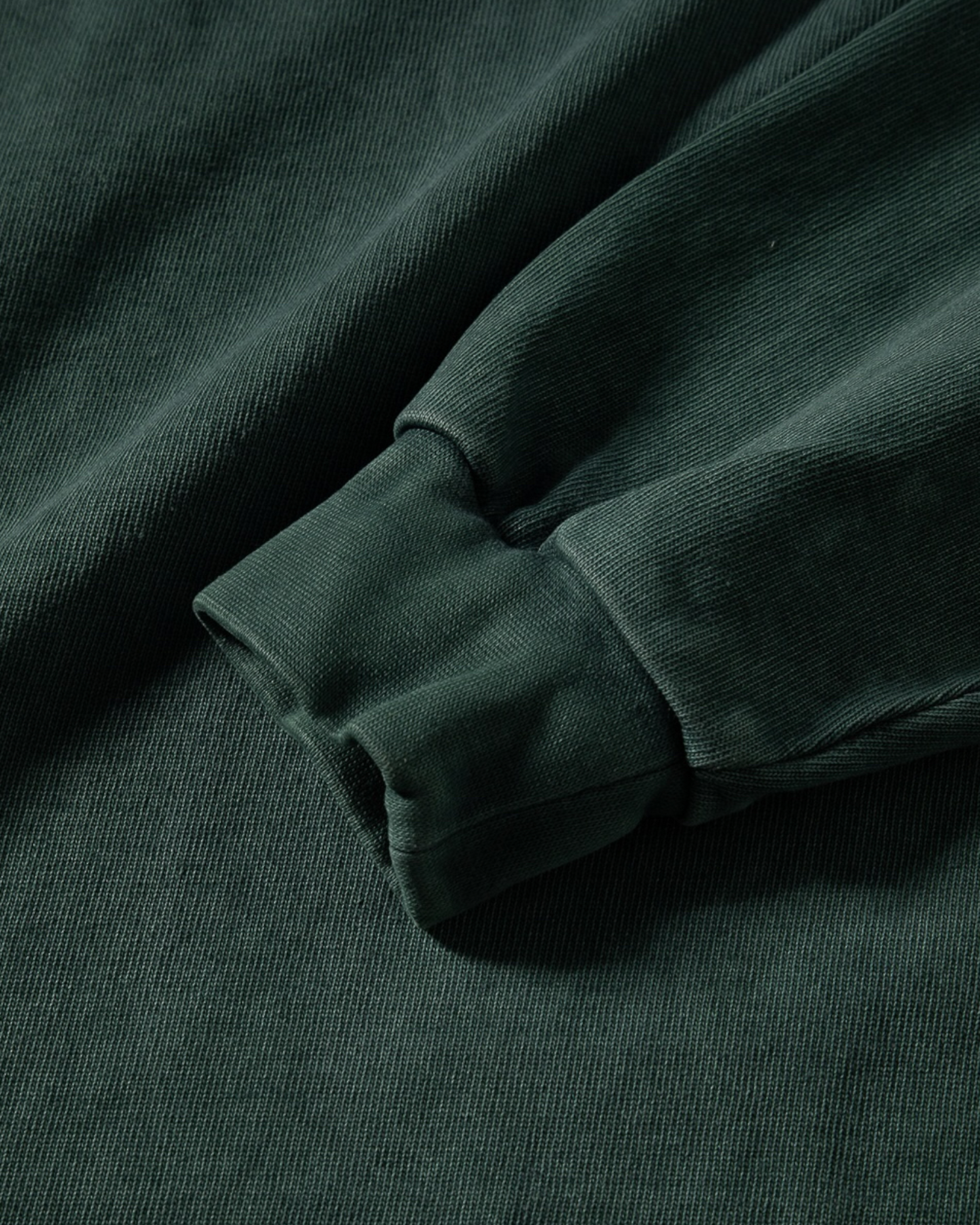 NAUTICA L/S T-SHIRTS TOO HEAVY GARMENT DYED ARCHLOGO L/S TEE (GREEN, 3UE)