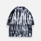 TIE DYE WIDE TEE (BLACK)