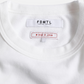 BORO PATCHWORK WIDE TEE (WHITE)
