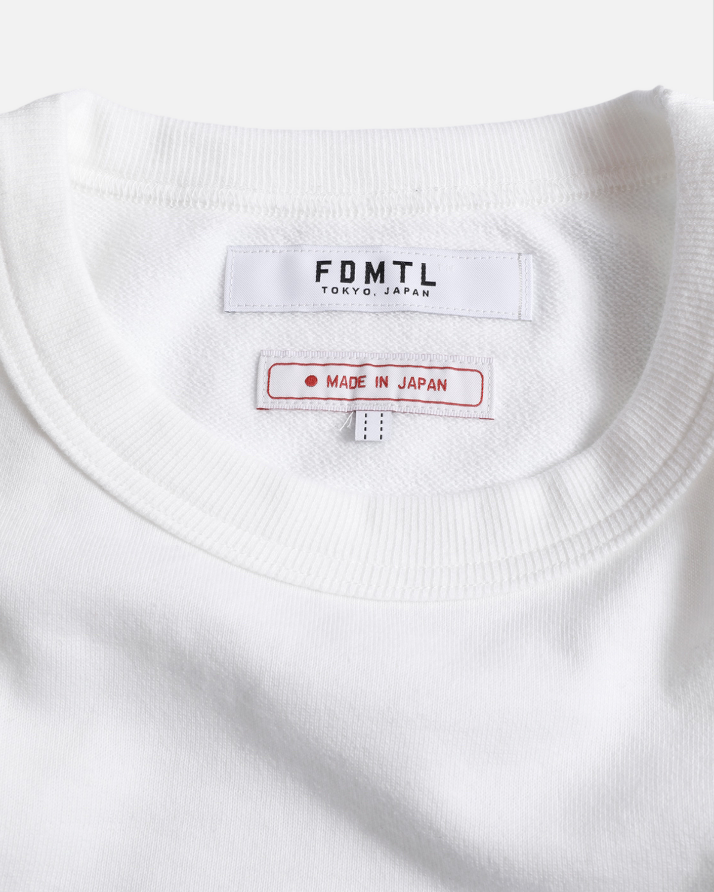 BORO PATCHWORK WIDE TEE (WHITE)
