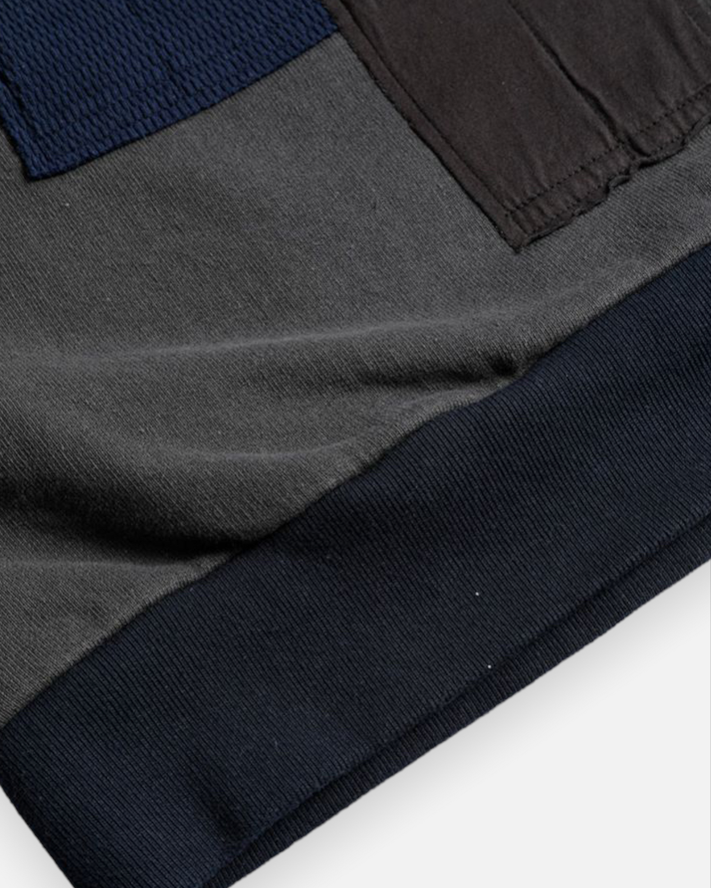 FDMTL OBI-STRIP SWEAT SHIRT (NAVY)