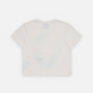 RAINBOW GRADATION ARTWORK CROP TOP SHORT SLEEVE T-SHIRT
CREAM
