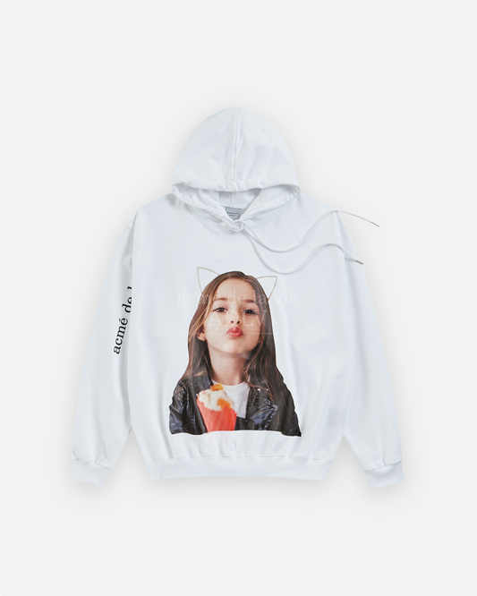 ADLV BABY FACE HOODIE WHITE KISS (WHITE)