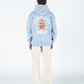 ADLV TEDDY BEAR BEAR DOLL HOODIE (SKYBLUE)