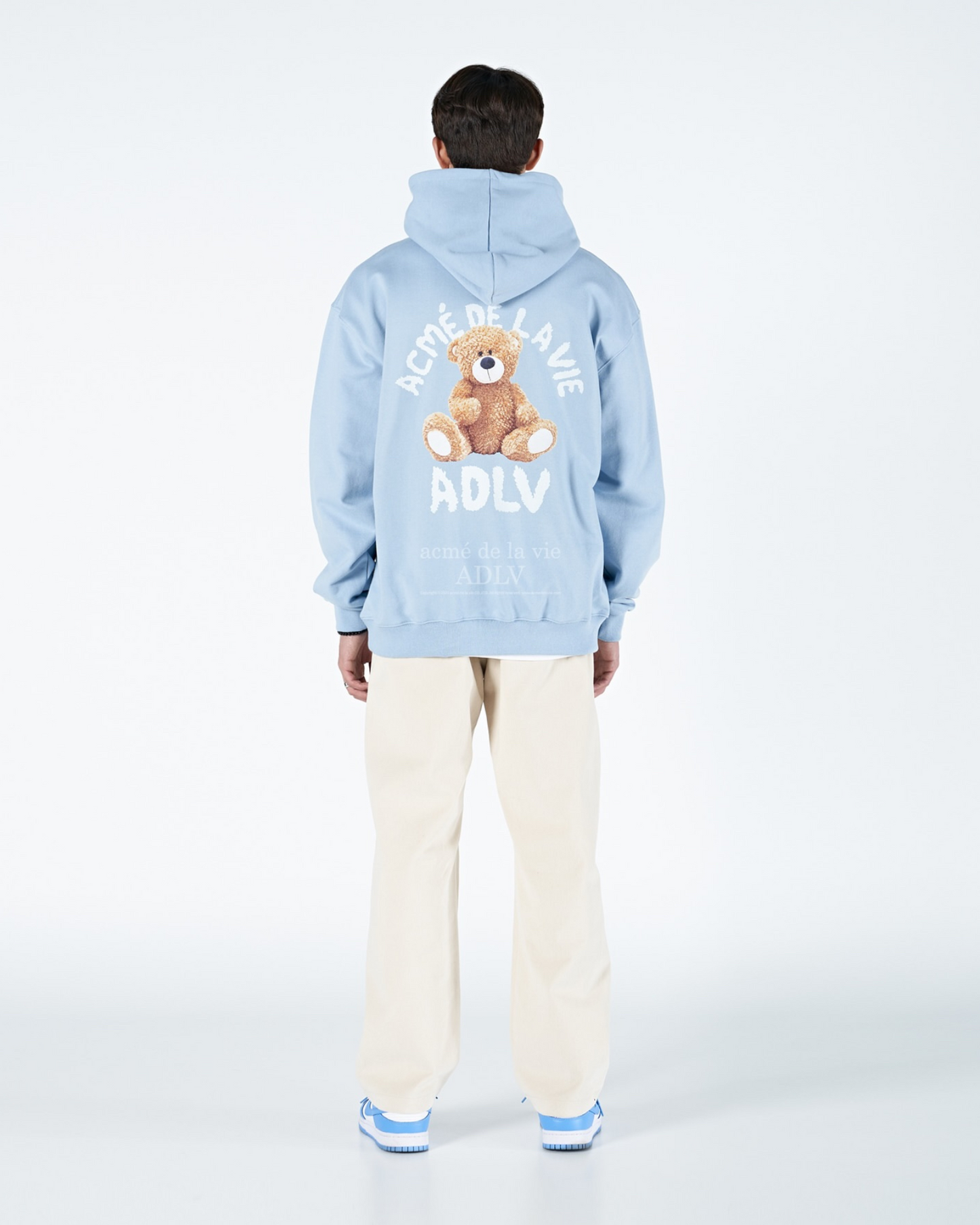 ADLV TEDDY BEAR BEAR DOLL HOODIE (SKYBLUE)
