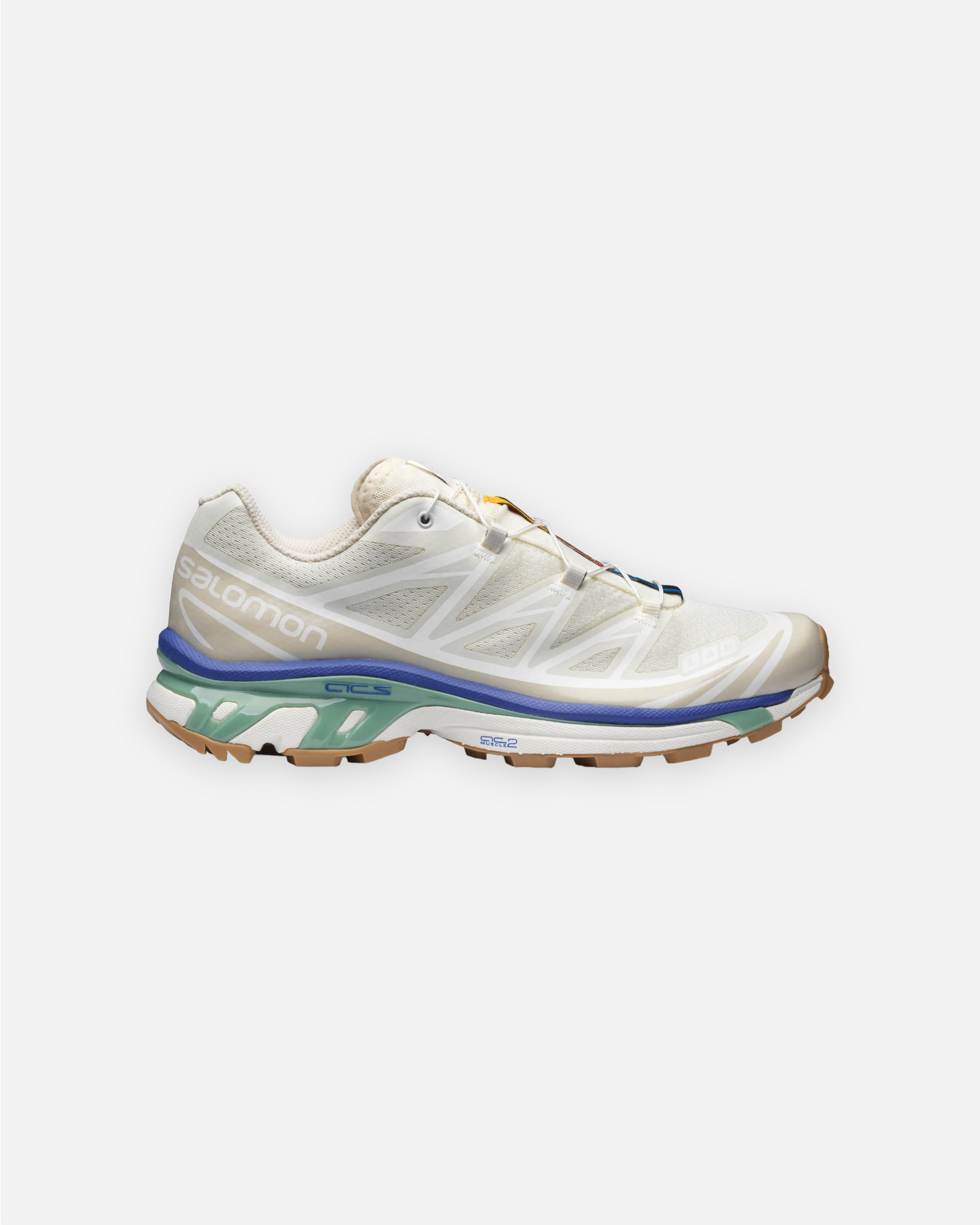 SALOMON XT-6 (VANILLA ICE/GRANITE GREEN/WHITE)