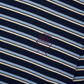 BRAIN DEAD 94 STRIPED T-SHIRT (NAVY MULTI)