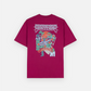 BRAIN DEAD HELICOPTER T-SHIRT (MAROON)