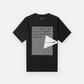 AND WANDER REFLECTIVE LOGO TEE (BLACK)