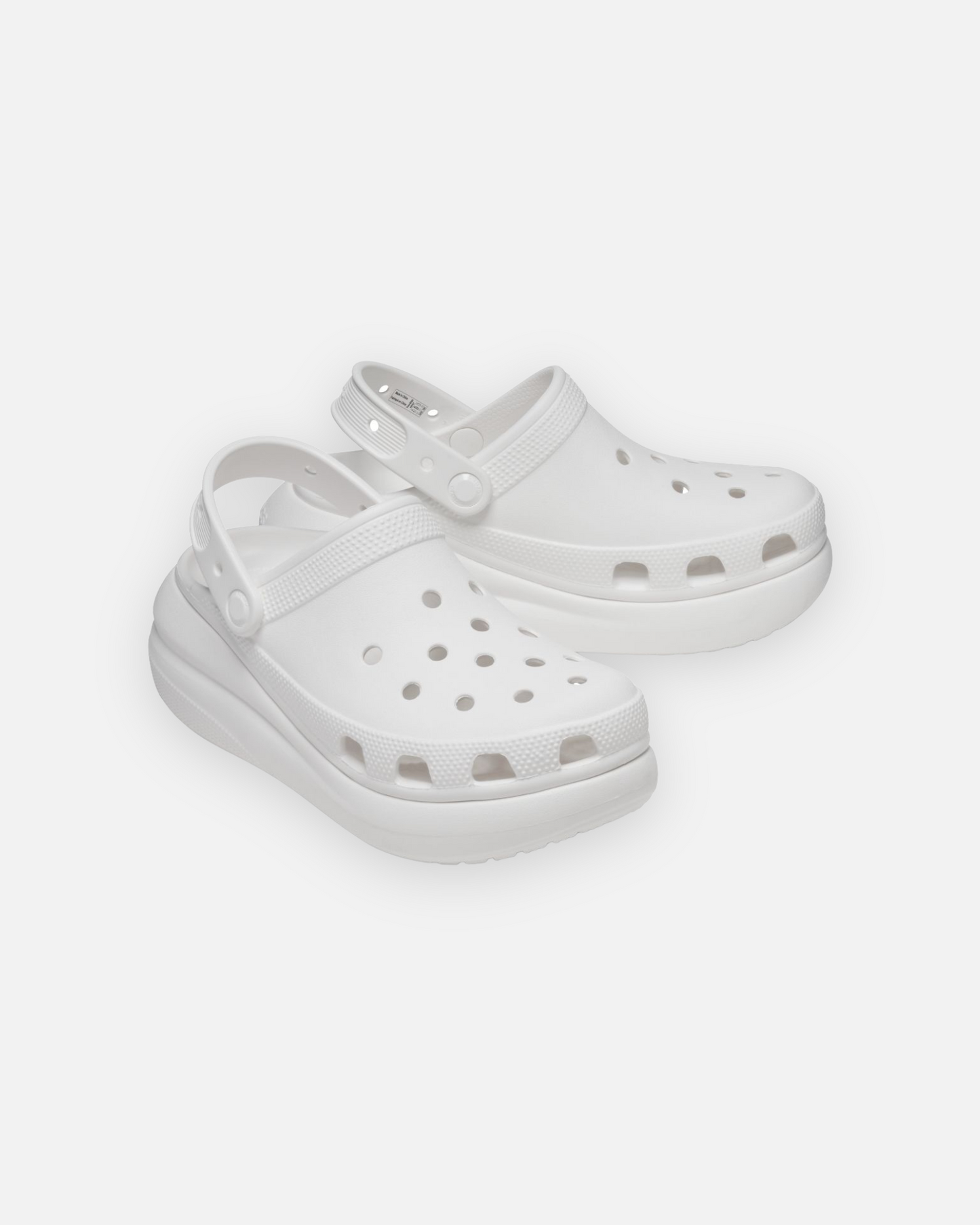 CROCS CLASSIC CRUSH CLOG (WHITE)