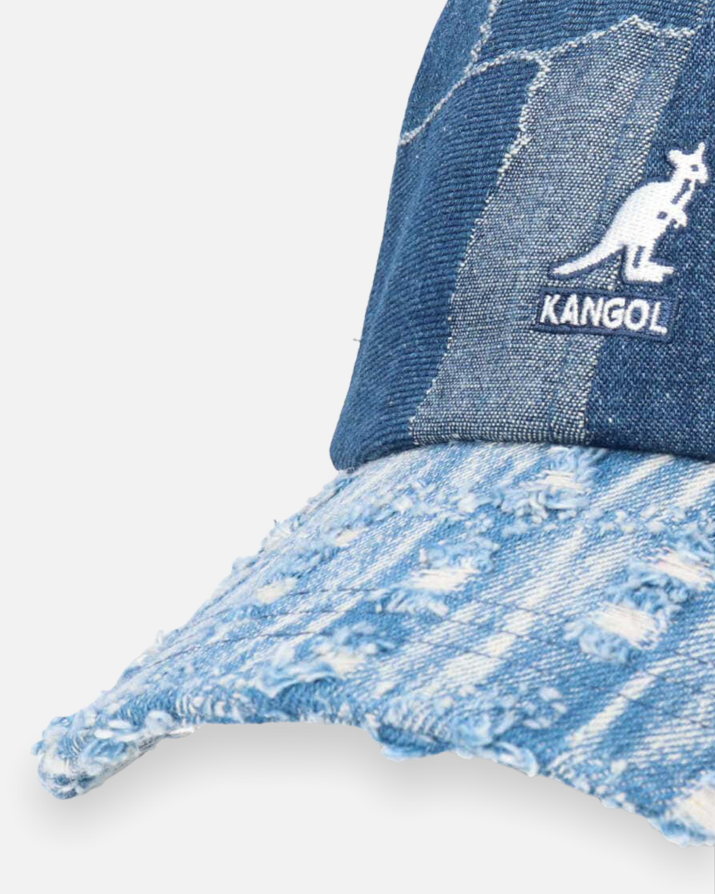 DENIM MASHUP BASEBALL (MEDIUM BLUE)