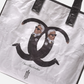 CHANEL KARL PVC BAG (WHITE)