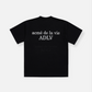 ADLV BABY FACE SHORT SLEEVE T-SHIRT BLACK ASTRONAUT (ASTRONAUT)