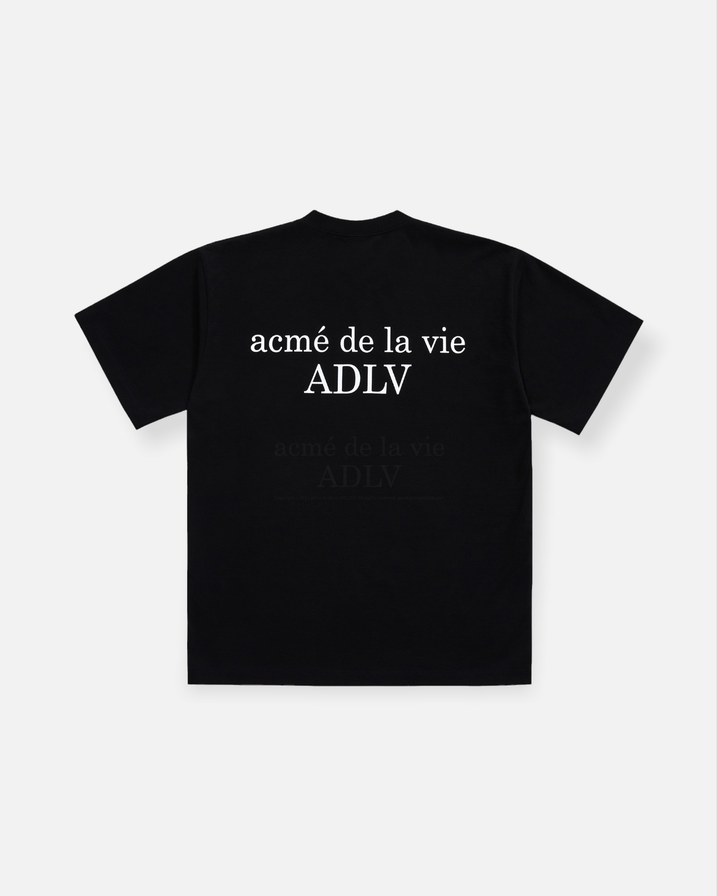 ADLV BABY FACE SHORT SLEEVE T-SHIRT BLACK ASTRONAUT (ASTRONAUT)