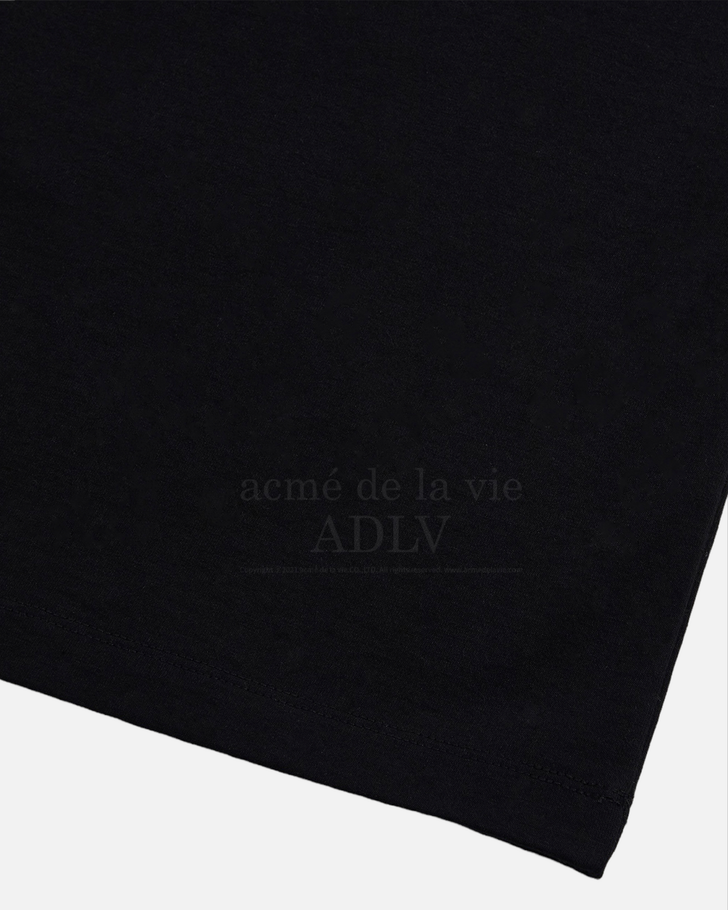 ADLV BABY FACE SHORT SLEEVE T-SHIRT BLACK ASTRONAUT (ASTRONAUT)