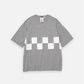 NANAMICA H/S OVERSIZED TEE (HEATHER GRAY)