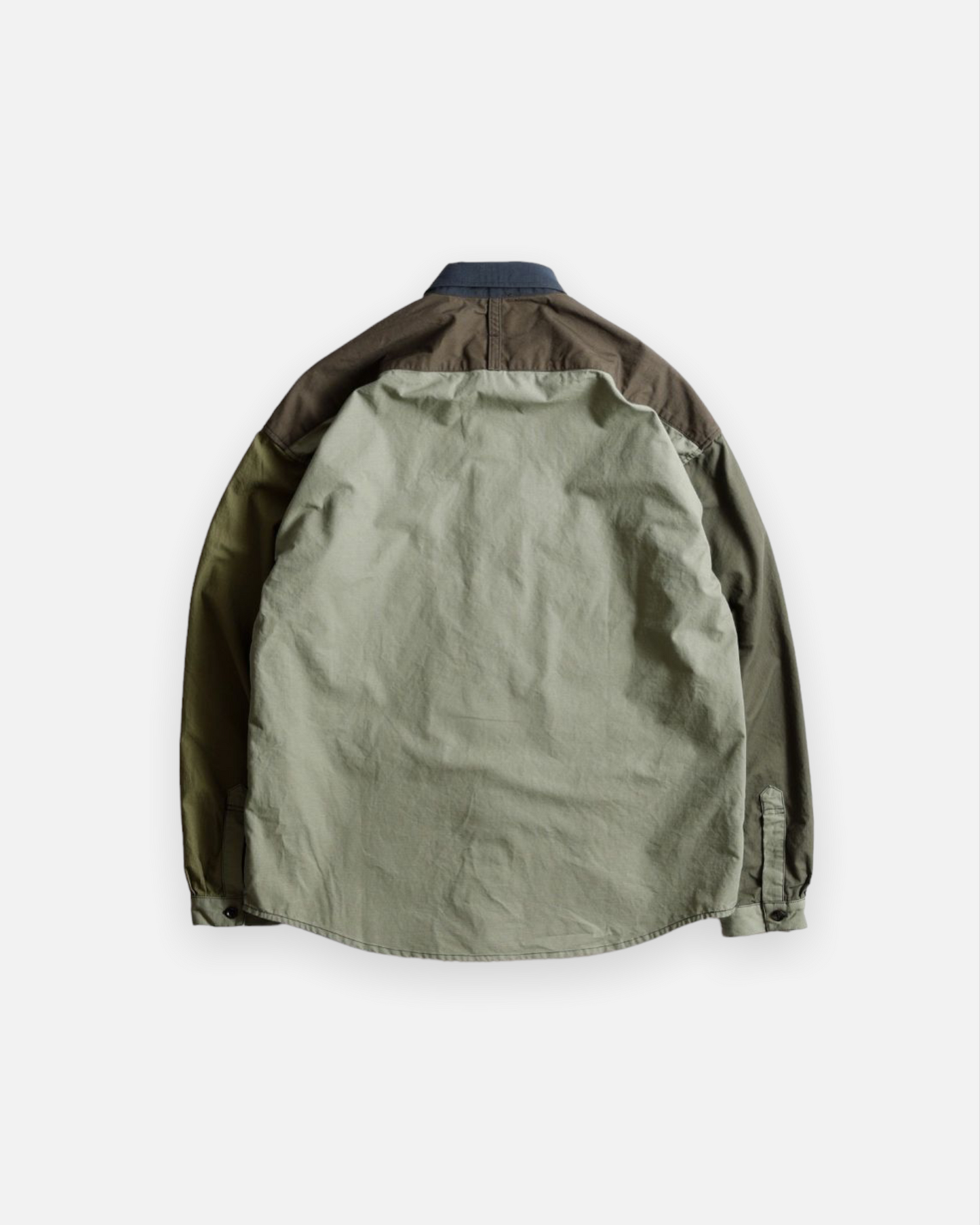 FDMTL OBI-STRIP SHIRT RINSE (KHAKI)