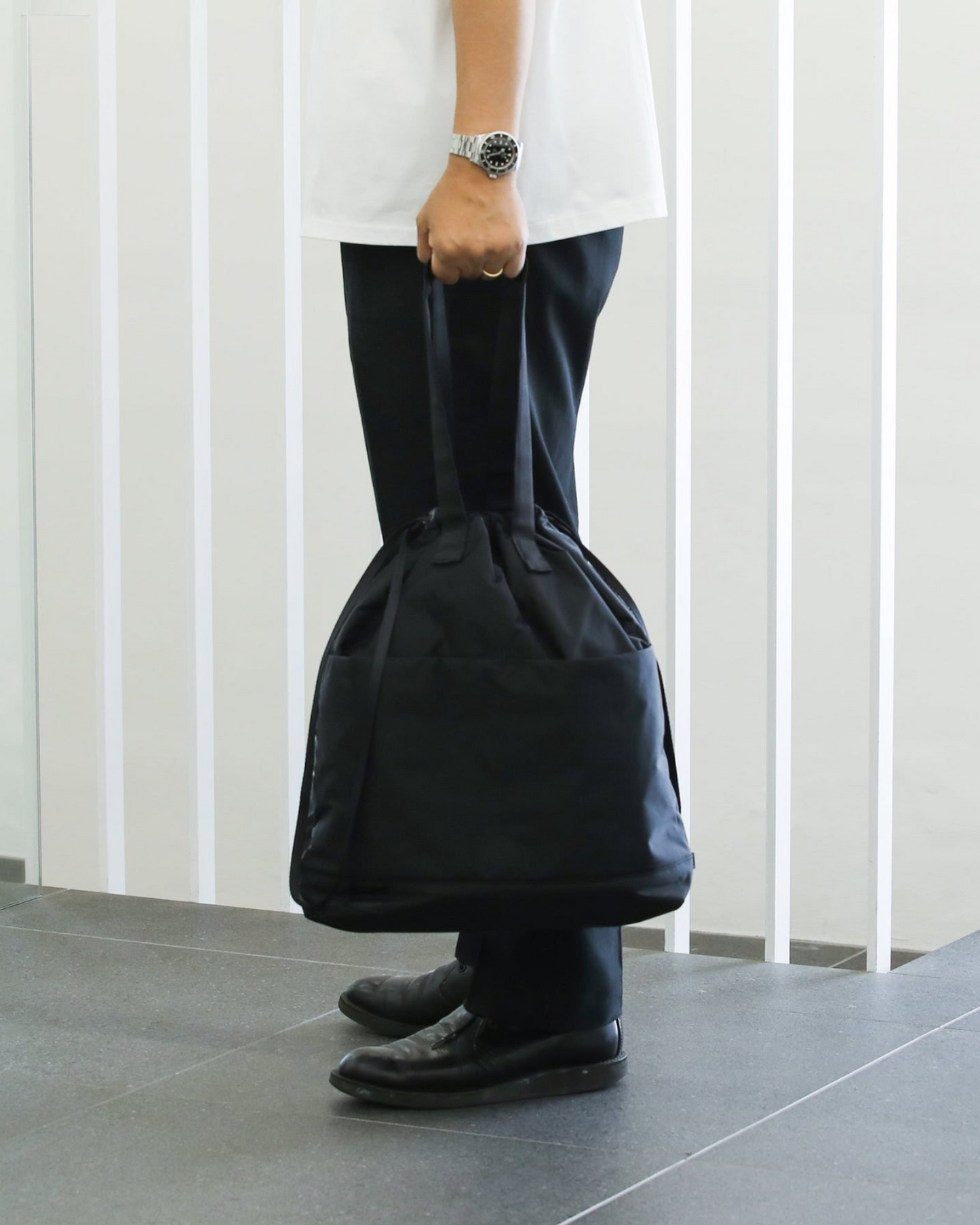 RAMIDUS TOTE BAG (BLACK)