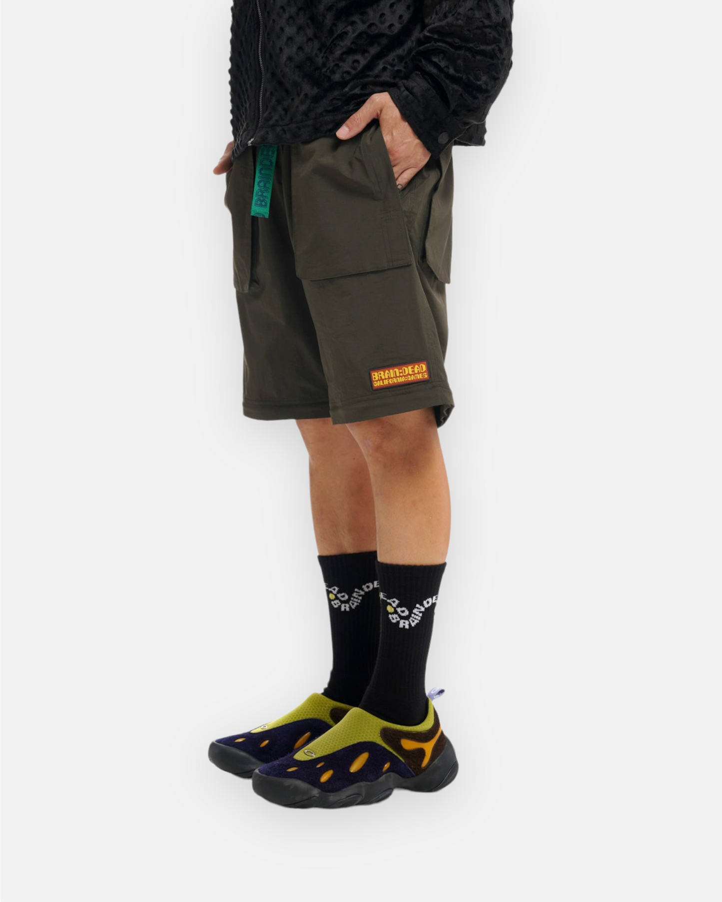 BRAIN DEAD TASLAN CONVERTIBLE PANT (OLIVE)