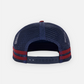 BRAIN DEAD LOGOHEAD 5 PANEL TRUCKER CAP (NAVY)