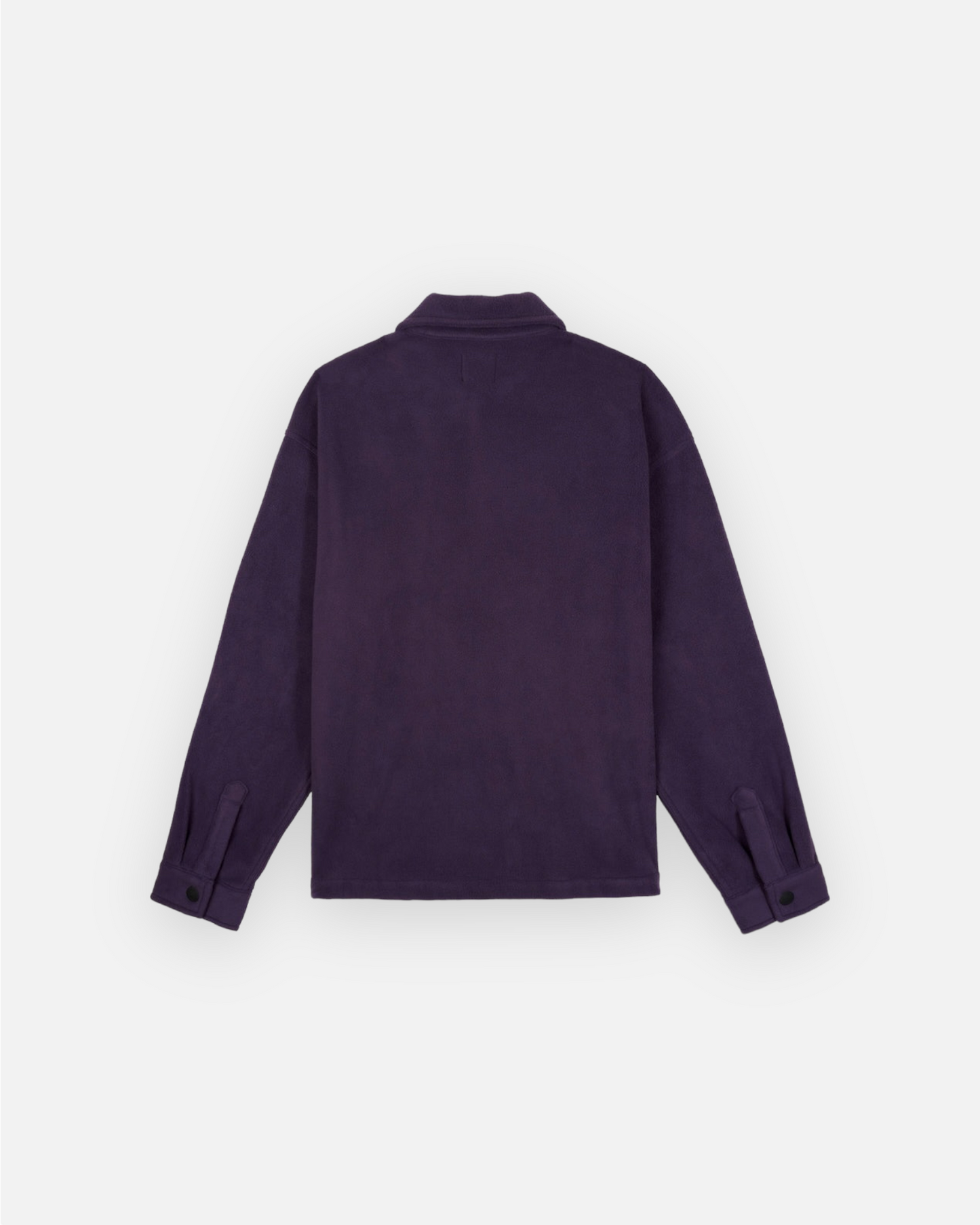 BRAIN DEAD POLAR FLEECE CLIMBER SHIRT (PURPLE)