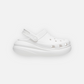CROCS CLASSIC CRUSH CLOG (WHITE)