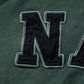 NAUTICA L/S T-SHIRTS TOO HEAVY GARMENT DYED ARCHLOGO L/S TEE (GREEN, 3UE)