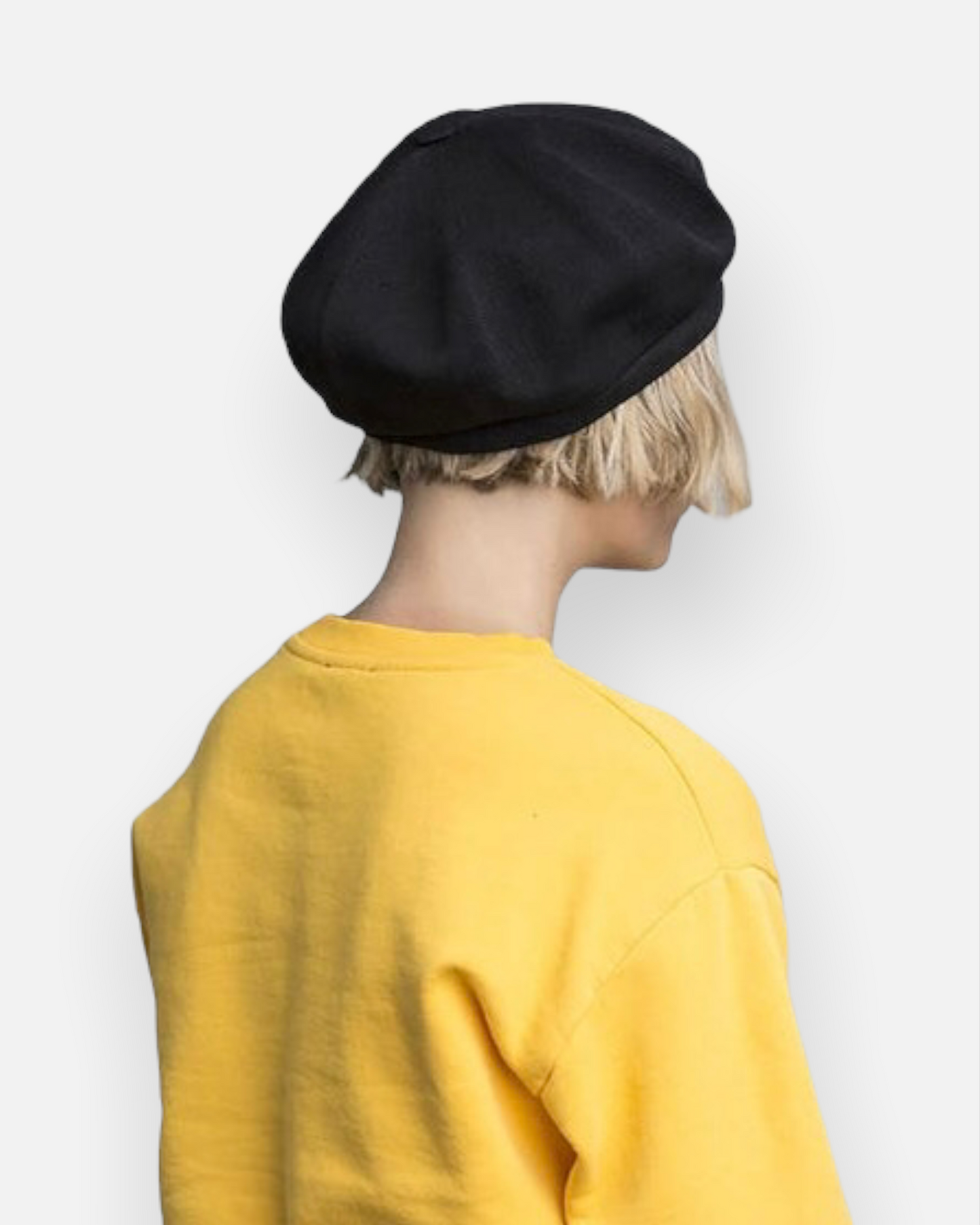 WOOL JAX BERET (BLACK)