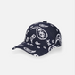 PAISLEY ADJ SPACECAP (DARK BLUE/WHITE)
