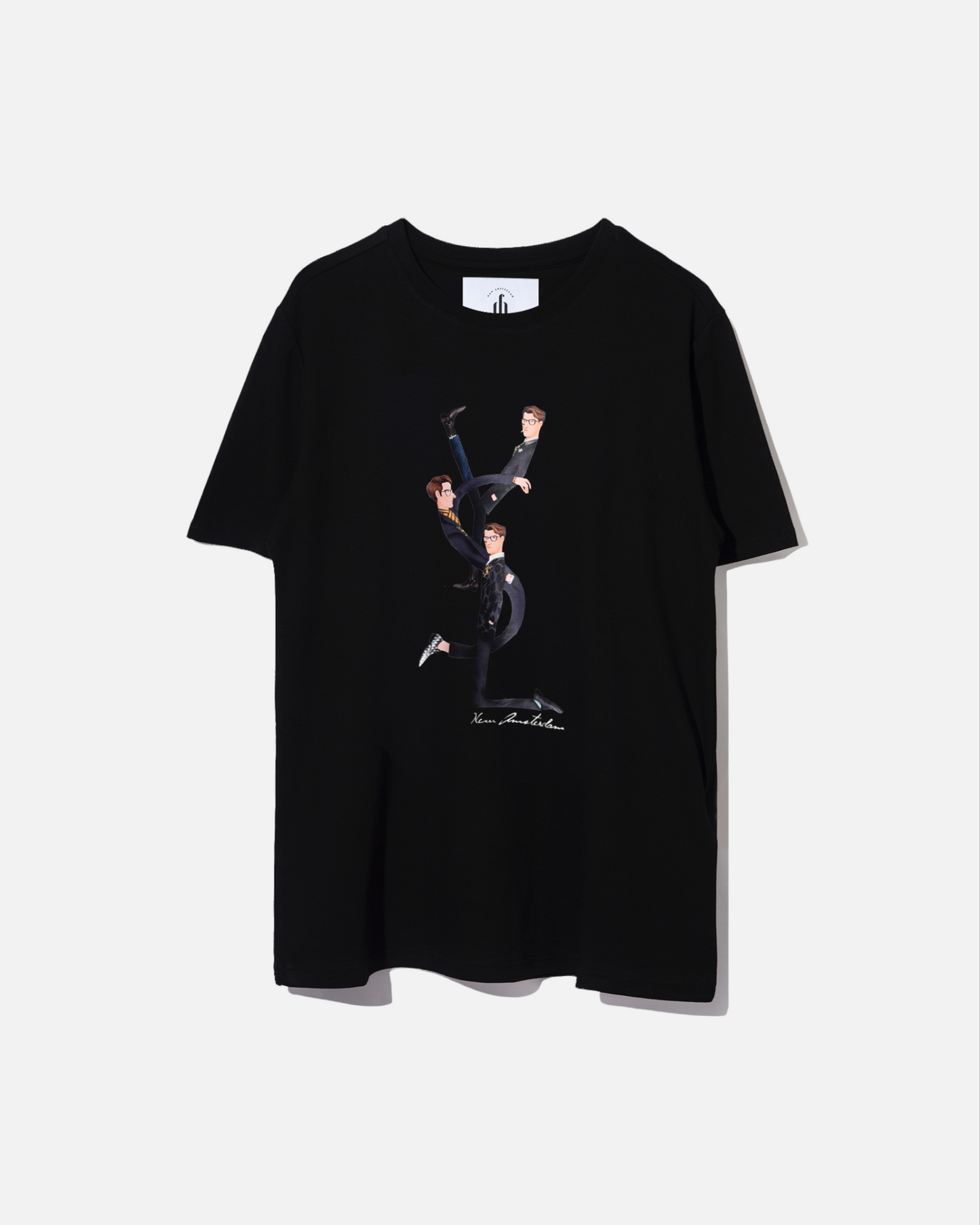 YEVSONLAHUN TSHIRT WOMAN (BLACK)