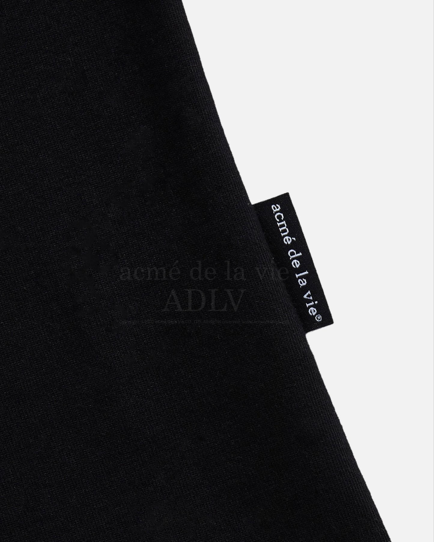 ADLV BABY FACE SHORT SLEEVE T-SHIRT BLACK ASTRONAUT (ASTRONAUT)