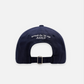 ADLV x LISA A LOGO EMBLEM CHAIN EMBOSSING PATCH BALL CAP (NAVY)