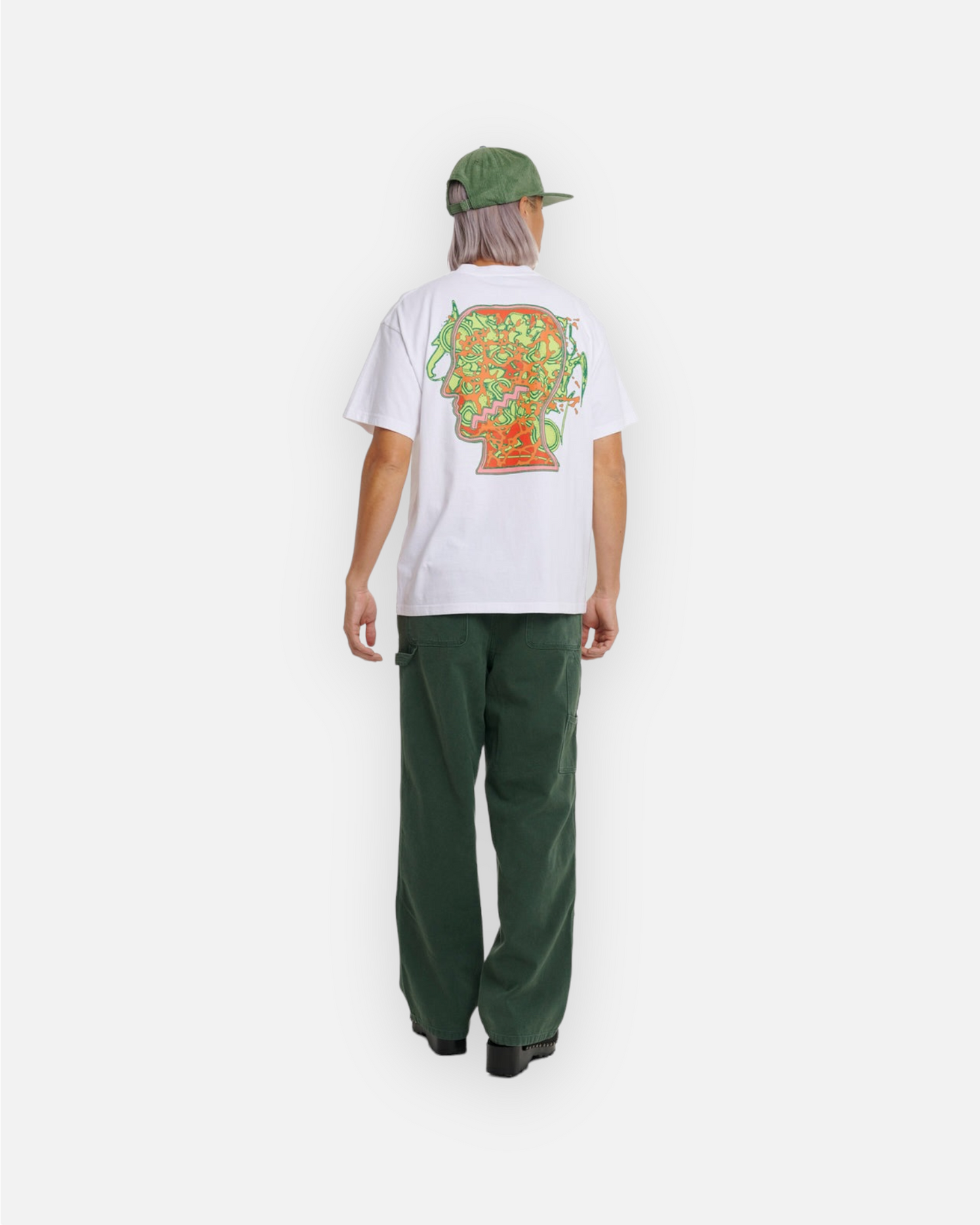 BRAIN DEAD PSYCHOSIS T-SHIRT (WHITE)
