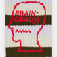 BRAIN DEAD STRIPED LOGO HEAD SOCK (CEMENT)