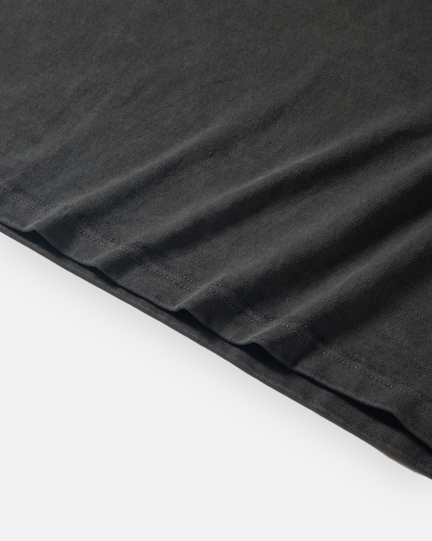 NAUTICA L/S T-SHIRTS TOO HEAVY GARMENT DYED ARCHLOGO L/S TEE (CHARCOAL, 01C)