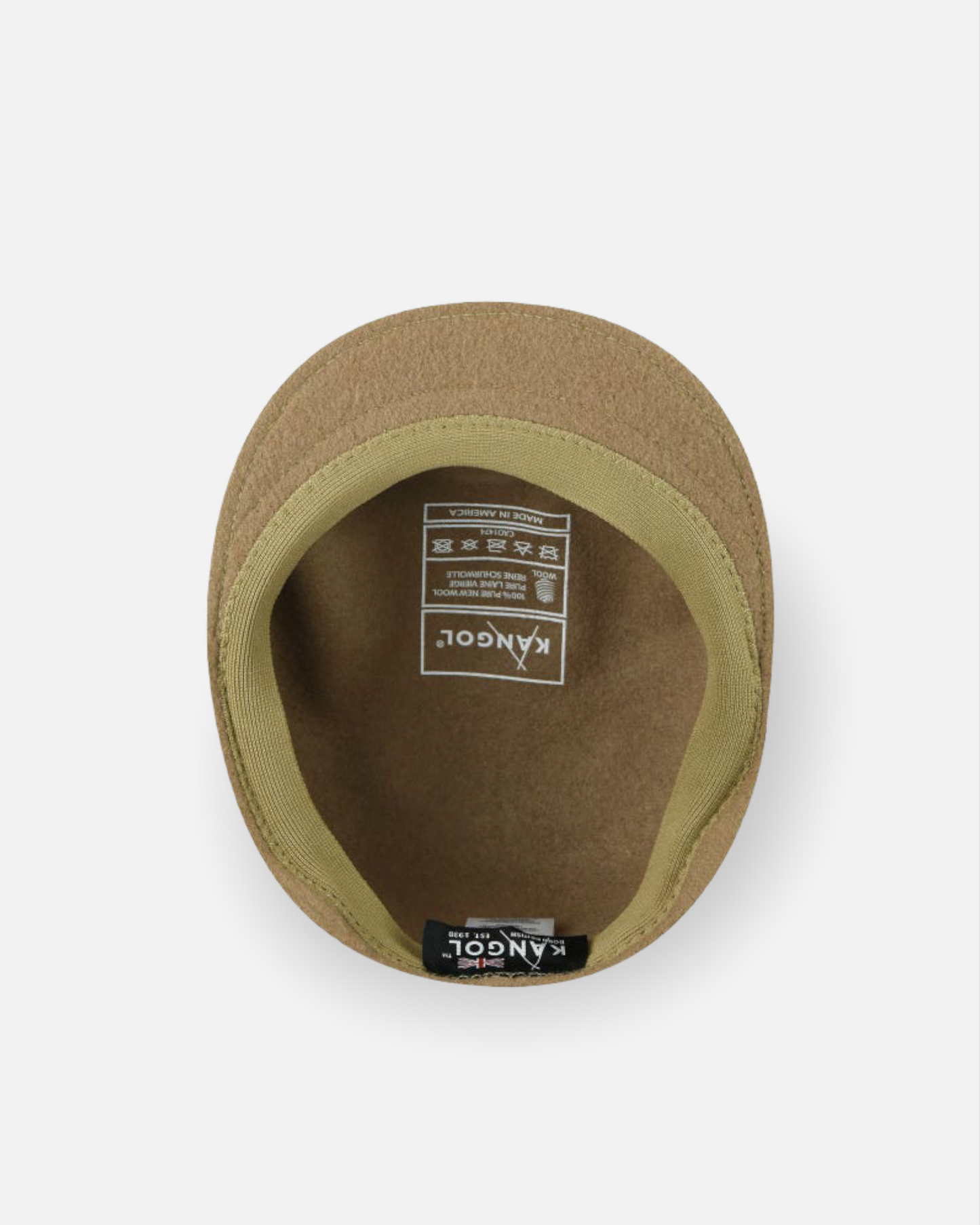 504 KANGOL CAP (CAMEL)