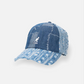 DENIM MASHUP BASEBALL (MEDIUM BLUE)