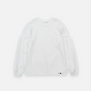 NANAMICA L/S POCKET TEE (WHITE)