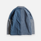 FDMTL BORO PATCHWORK CARDIGAN 5YR WASH (INDIGO)