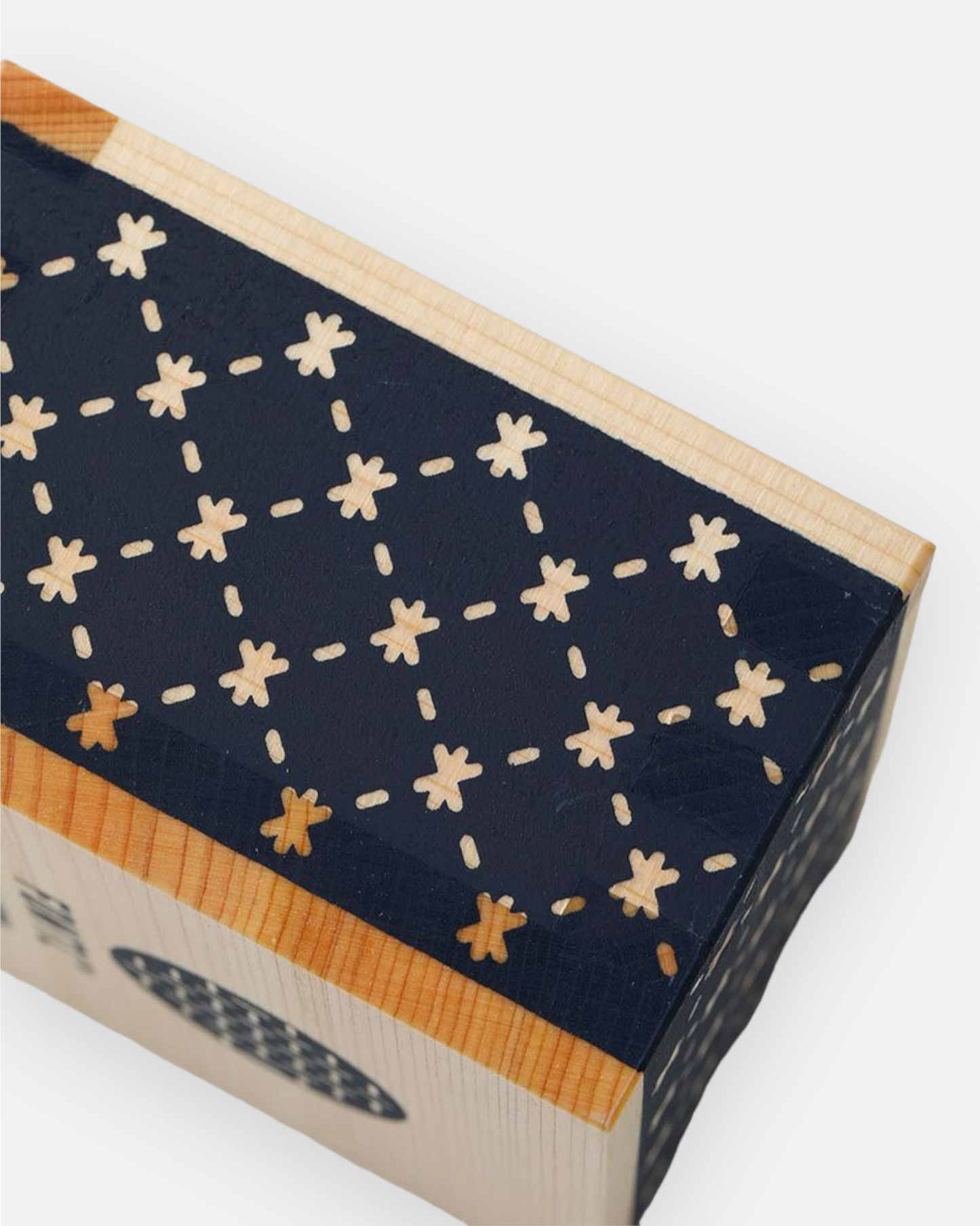 FDMTL OHASHI RYOKI SASHIKO MASU BOX (NAVY)