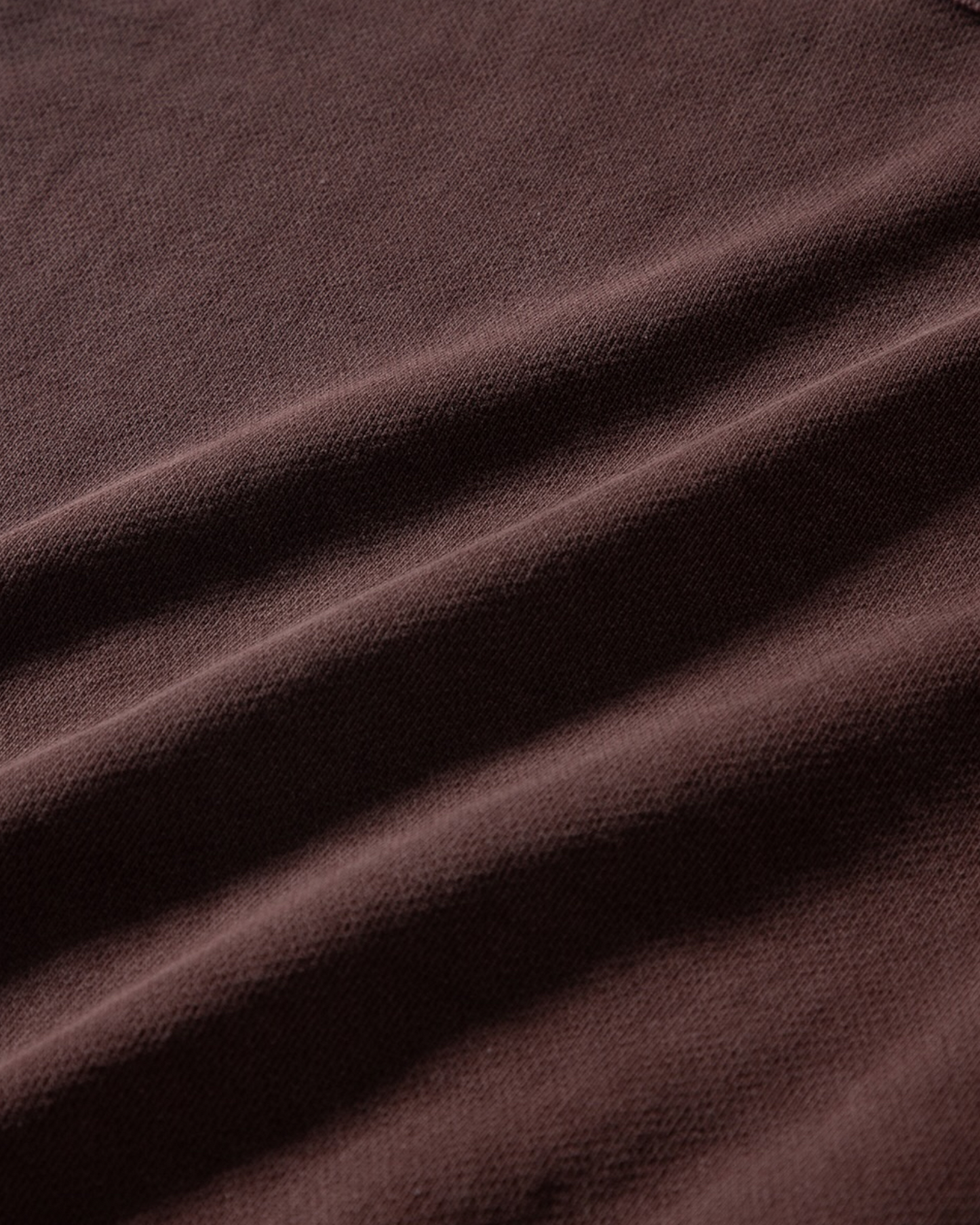 NAUTICA KNIT ACTIVE HEAVY WEIGHT SWEAT GARMENT DYED ARCHLOGO CREW (BURGUNDY, 6WW)