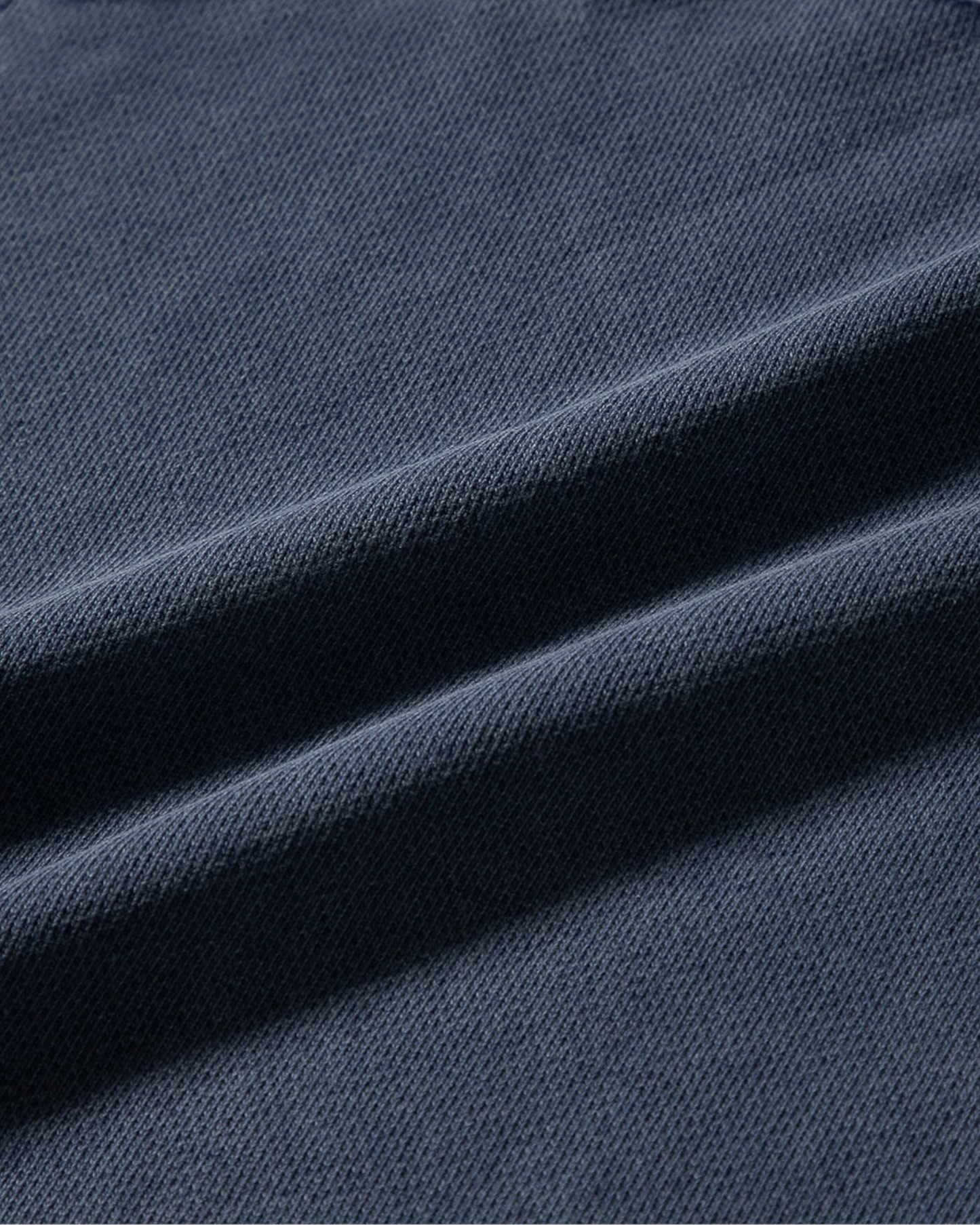 NAUTICA KNIT ACTIVE HEAVY WEIGHT SWEAT GARMENT DYED ARCHLOGO CREW (NAVY, 4NV)