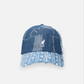 DENIM MASHUP BASEBALL (MEDIUM BLUE)